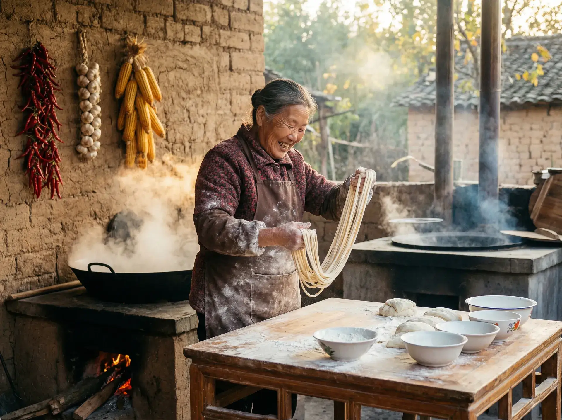 农家大嫂手擀面 - 骨语2在线观看免费完整版 乡村美食